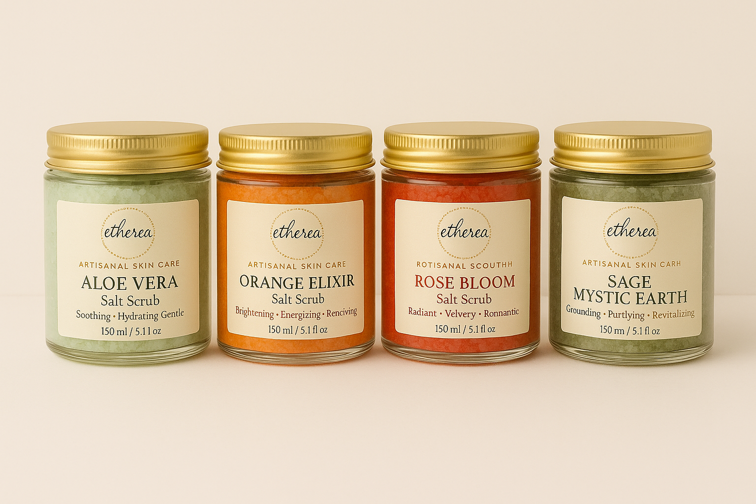 Ethereal Salt Scrub Collection