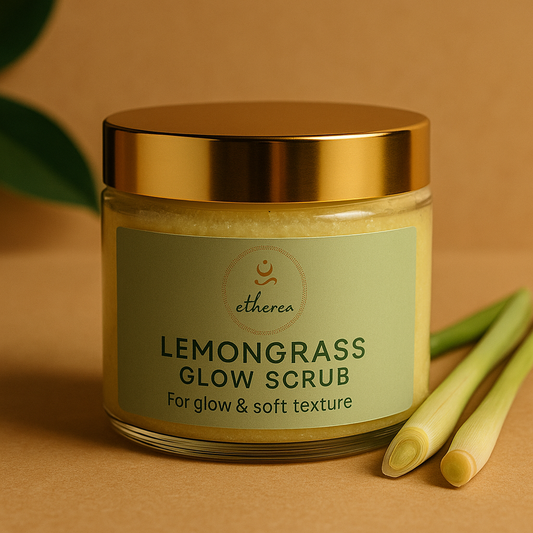 🍋 Lemongrass Glow Sugar Scrub