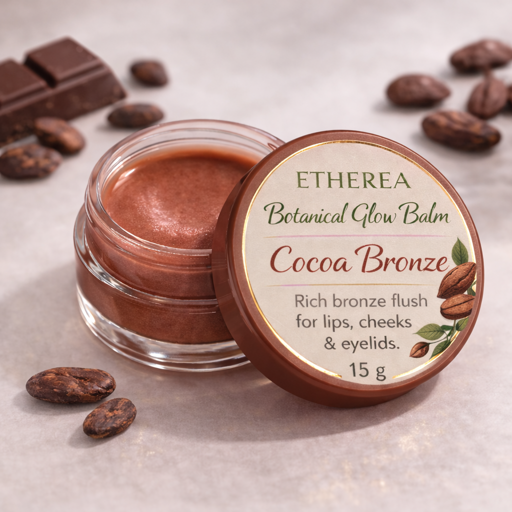 Etherea Cocoa Bronze Botanical Glow Balm bronze tinted balm